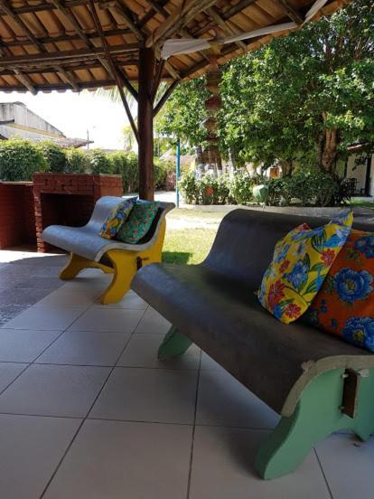 Hostel Luar Santa Cruz Cabrália Exteriér fotografie